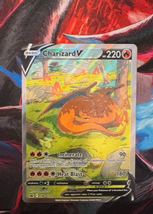 Charizard V - SWSH260, graded 9.0