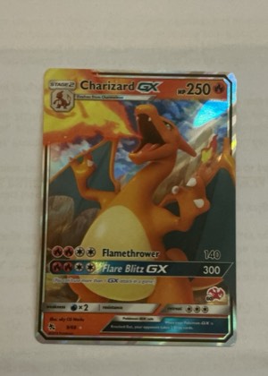Charizard GX graded 9