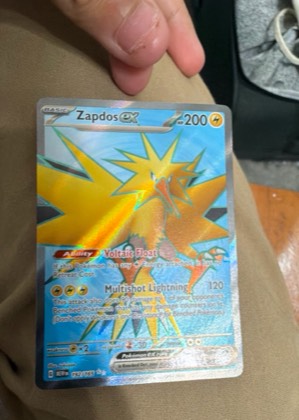 Zapdos ex, graded 9.0