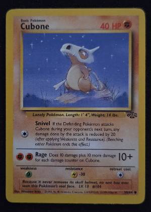 Cubone graded 9
