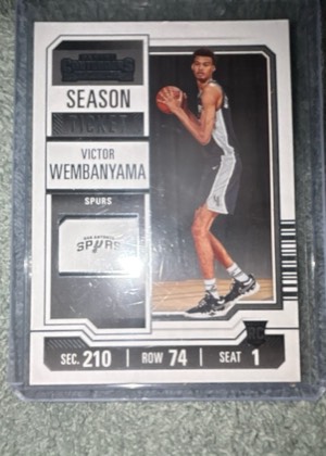 Victor Wembanyama, graded 8.0
