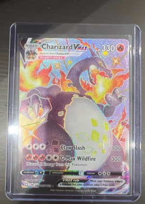 Charizard VMAX, graded 9.0