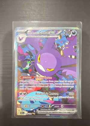 Team Rocket's Crobat ex - 234/182 graded 9.5