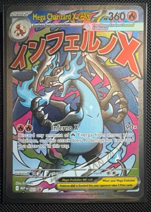 Mega Charizard X ex, graded 9.0