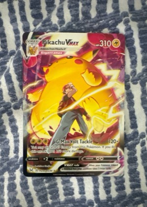 Pikachu VMAX, graded 9.0