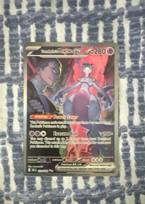 Team Rocket's Mewtwo ex, graded 9.0