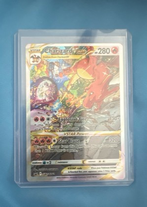 Charizard VSTAR, graded 8.5