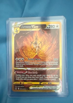 Arceus VSTAR (Secret), graded 9.0