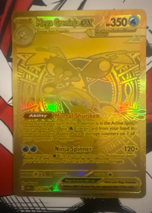 Mega Greninja ex, graded 9.0