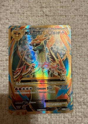 M Charizard EX (Full Art) graded 8