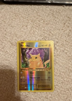 Pikachu, graded 8.5