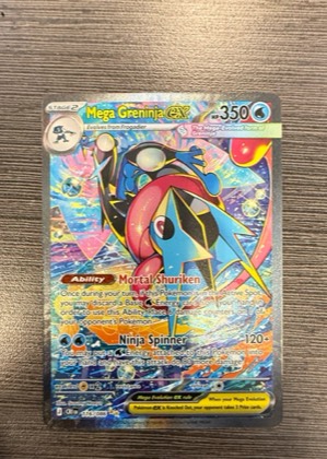 Mega Greninja ex, graded 9.0