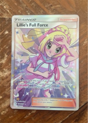 Lillie's Full Force (Full Art), graded 9.5
