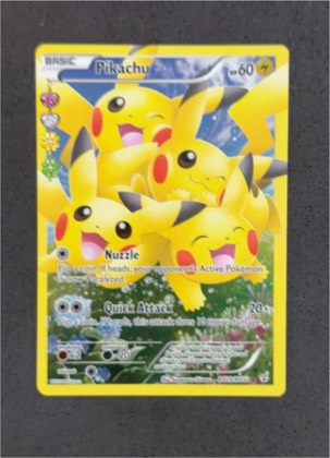 Pikachu (Full Art), graded 9.5