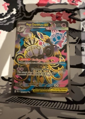 Mega Chandelure ex - 099/084 graded 9