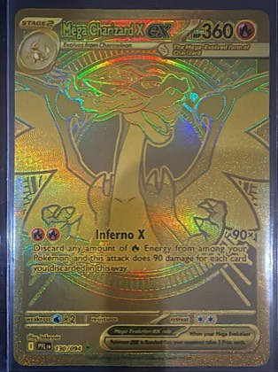 Mega Charizard X ex - 130/094 graded 7