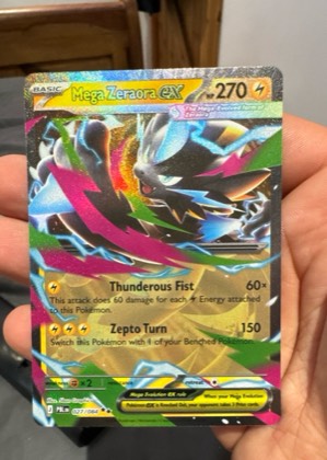 Mega Zeraora ex, graded 9.0