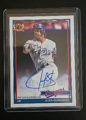 Juan Gonzalez, graded 9.0