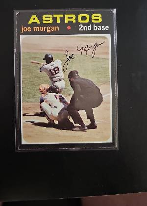 Joe Morgan, graded 8.5
