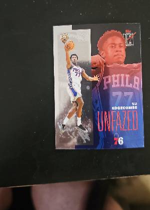VJ Edgecombe, graded 8.5