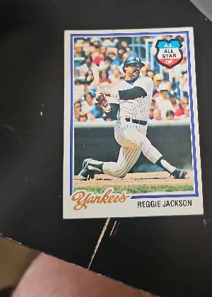 Reggie Jackson, graded 8.0