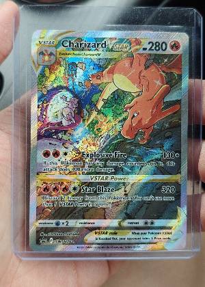 Charizard VSTAR, graded 9.0