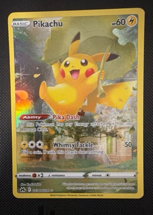 Pikachu, graded 9.0