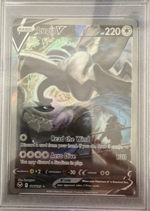 Lugia V graded 9