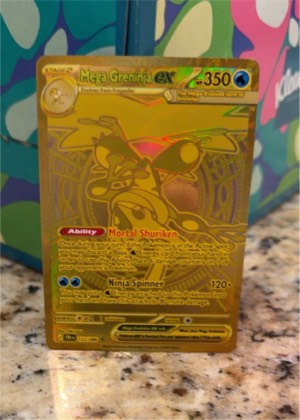Mega Greninja ex graded 8.5