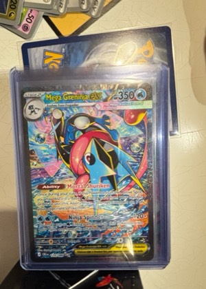 Mega Greninja ex, graded 9.0