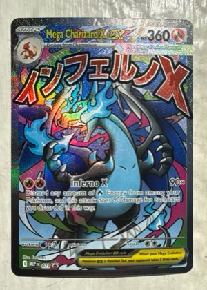 Mega Charizard X ex - 023 graded 9