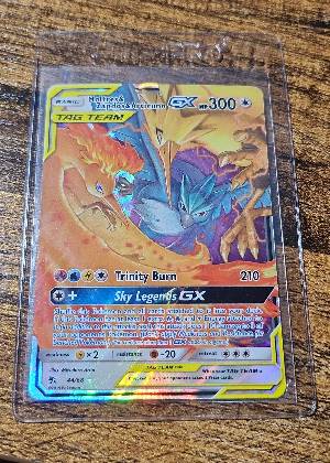 Moltres & Zapdos & Articuno GX, graded 9.0