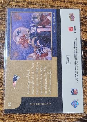 Tom Brady, graded 9.0