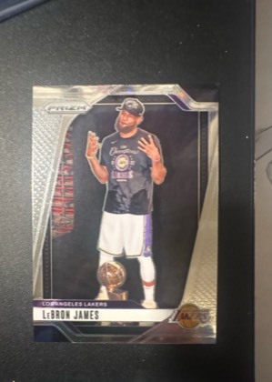 LeBron James, graded 8.5