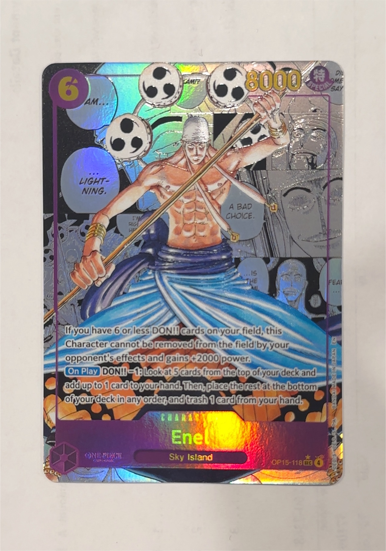 Enel, Awakening of the New Era