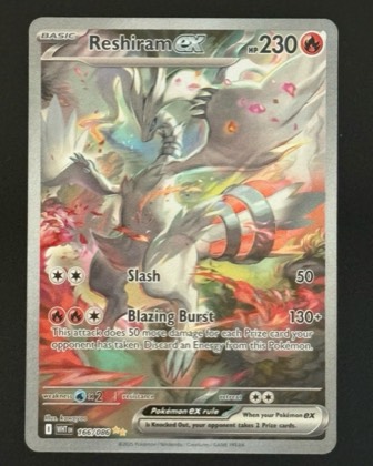 Reshiram ex, graded 9.0