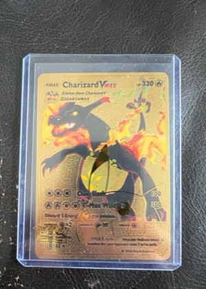 Charizard VMAX, graded 9.0