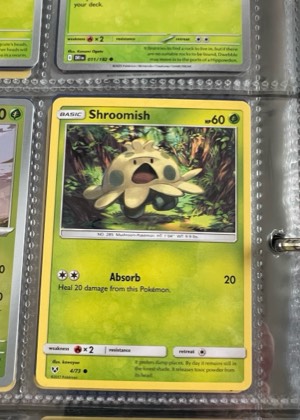 Shroomish, graded 8.5