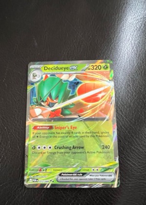Decidueye ex - 012/088 graded 9