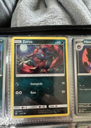 Zorua, graded 9.0