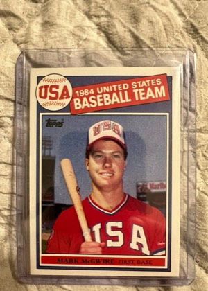 Mark McGwire graded 8.5