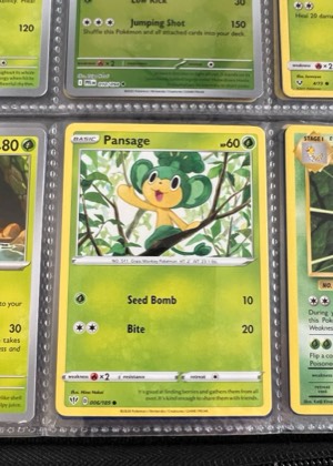 Pansage, graded 9.0