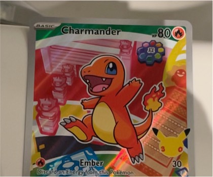 Charmander graded 6 & below