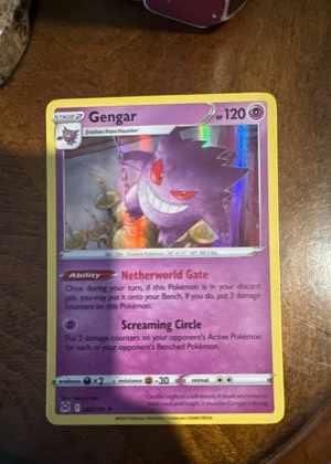 Gengar, graded 9.5