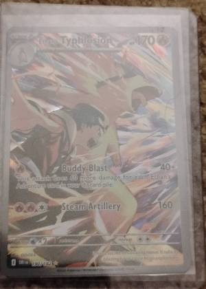 Ethan's Typhlosion, graded 7.5
