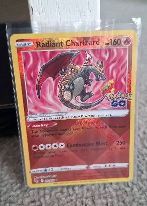 Radiant Charizard, graded 9.0