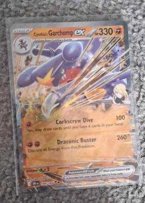 Cynthia's Garchomp ex - 104/182 graded 9