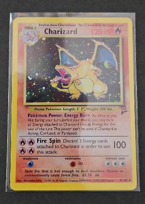 Charizard, graded 9.0