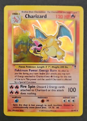 Charizard graded 8.5