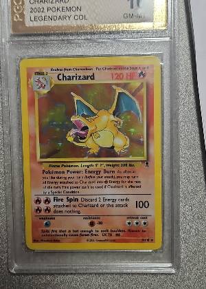 Charizard, graded 9.5